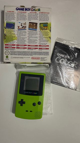 Nintendo Game Boy Color Verde
