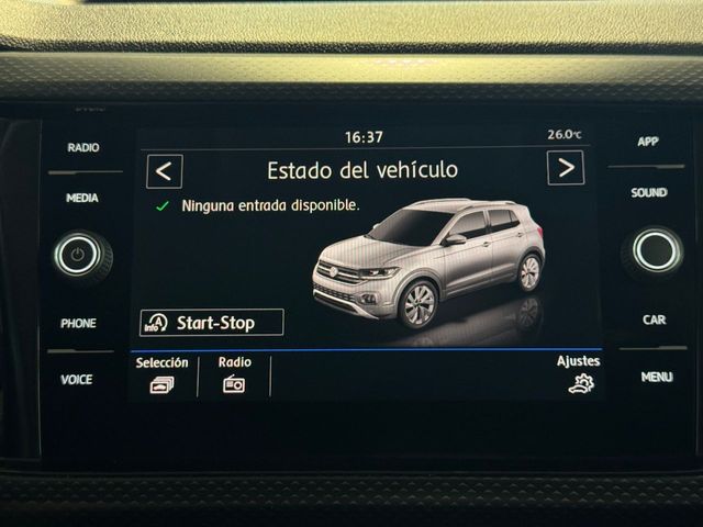 Volkswagen T-Cross 1.0 TSI 95CV ADVANCE.- "IMPECABLE ".- " RE-ESTRENO ".- " GARANTÍA CON COBERTURA EUROPEA ".-" MUY EQUIPADO ".-
