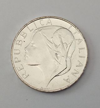 500 Lire Argento 1989 Mondiali di Calcio Italia