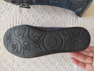 Bailarinas azul marino