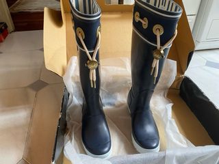 Botas de agua Hunter azul marino sin estrenar