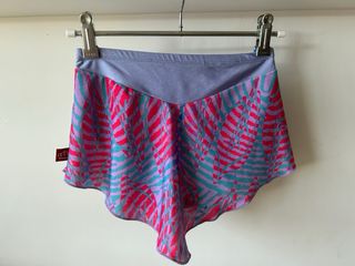 Falda de patinaje artístico con estampado