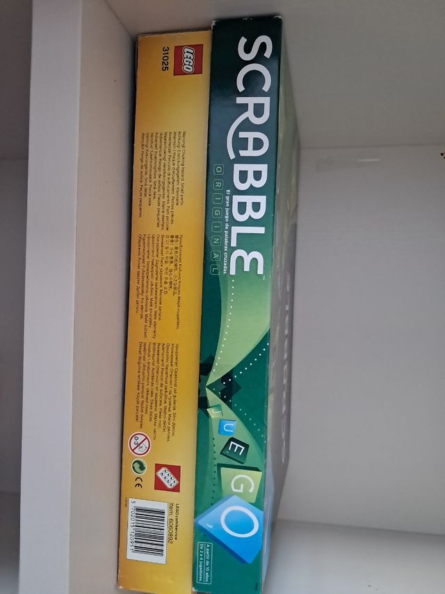 Juego de mesa Scrabble Original + LEGO 3 en 1