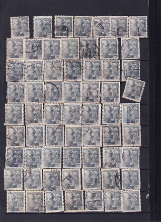 ESPAÑA-Franco-50cts-Edifil927-1940
