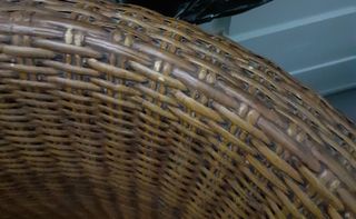 Precioso sillón de mimbre natural estilo boho