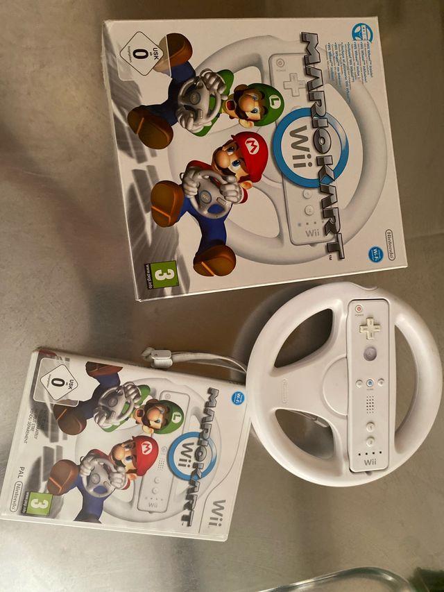 Mario Kart Wii + Volante