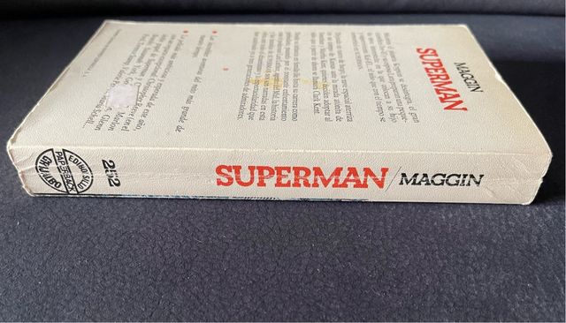Libro de 1979 Superman: El ultimo hijo de Krypton