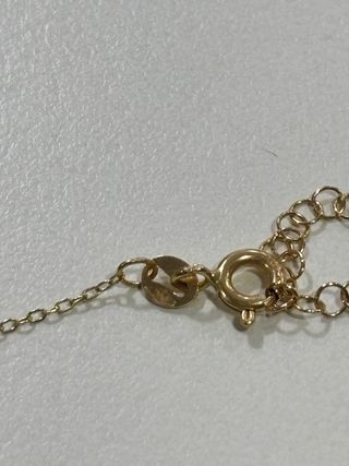 Collana oro con stelle pendenti