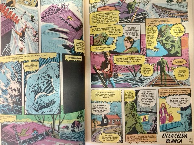 Cómic La Cosa del Pantano