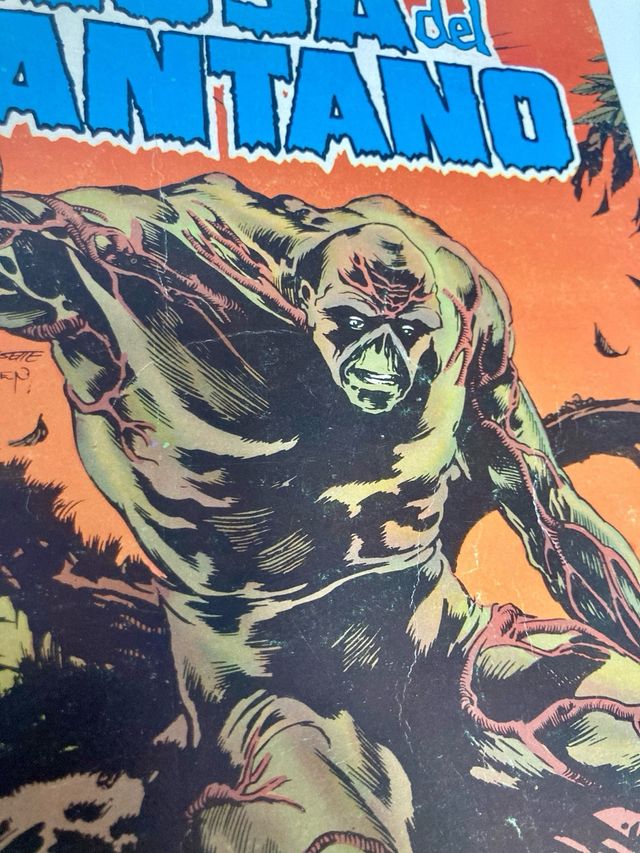 Cómic La Cosa del Pantano