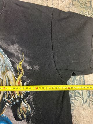 Camiseta Iron Maiden Vintage Algodón