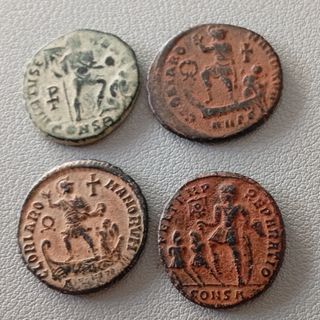 Espectacular Lote 4 Monedas romanas 