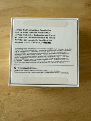 AirPods 4 con cancelación de ruido