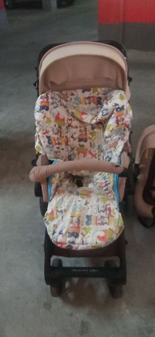 Trío Carro Bebé: Silla, Capazo y Cuco 