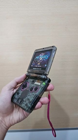 Gameboy Advance SP IPS Shiny Rayquaza