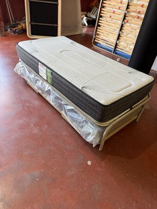 CAMA NIDO Y COLCHONETA VISCO 90x180