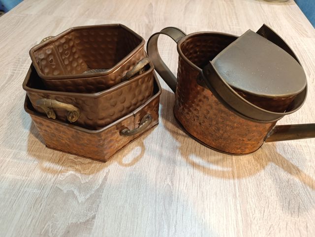 Conjunto cobre antiguo