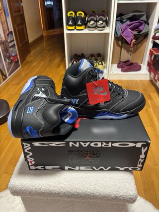 Jordan 5 Retro x Awake Negro/Azul
