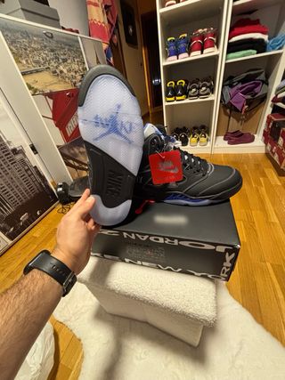 Jordan 5 Retro x Awake Negro/Azul