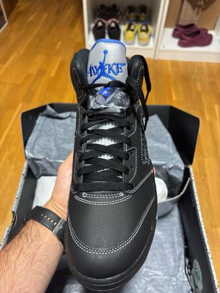 Jordan 5 Retro x Awake Negro/Azul