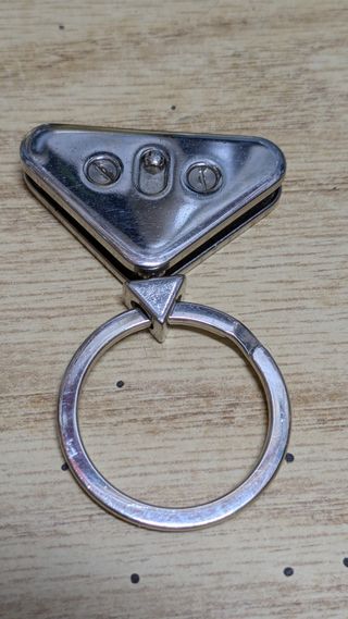 Louis Vuitton Candado y Llavero Marrón