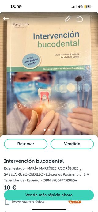 Libro Intervencion Bucodental