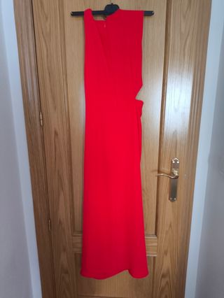 Vestido rojo Zara Talla M