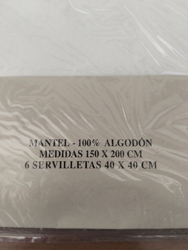 Mantelería Jesús del Pozo, Blanca.