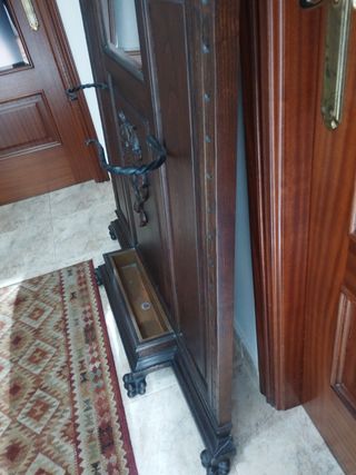 Mueble  recibidor Sombrerero Paraguero Antiguo