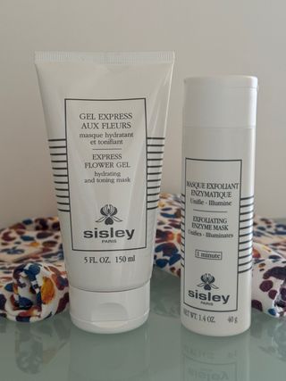 Sisley Mascarillas Express Flower Gel y Exfoliante