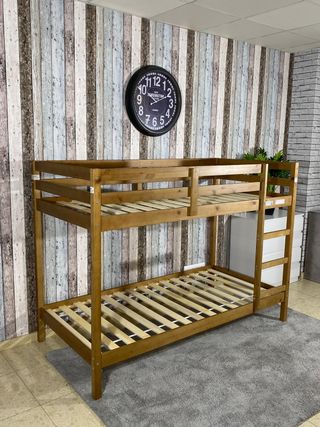 Litera individual de madera NUEVA