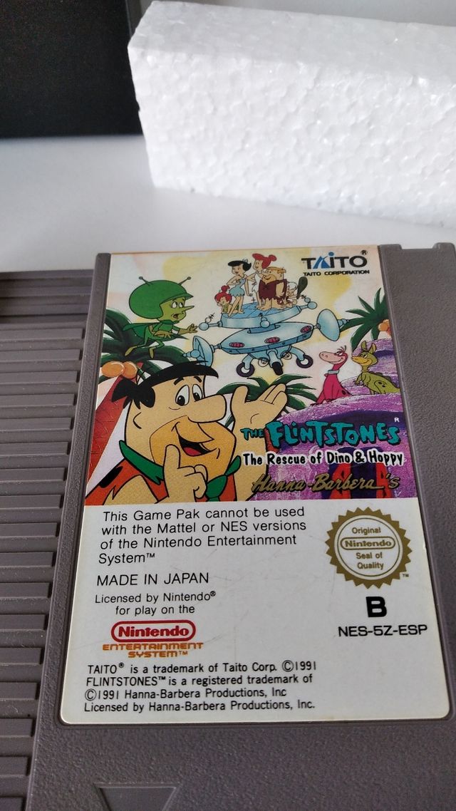 The Flintstones NES - Taito