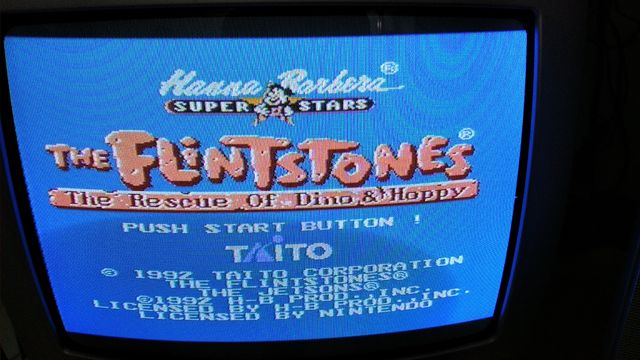 The Flintstones NES - Taito