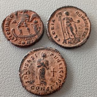 Espectacular Lote de 3 monedas romanas