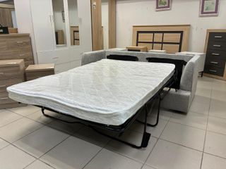 Sofá Cama Italiano Gris Nuevo