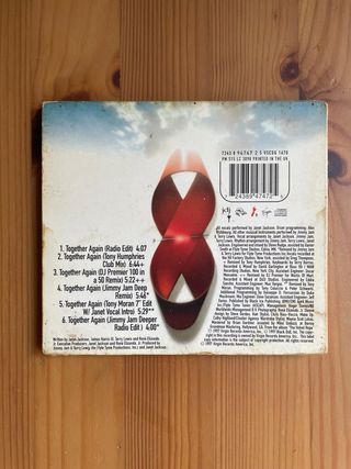 Janet Jackson “Together Again” CD maxi single