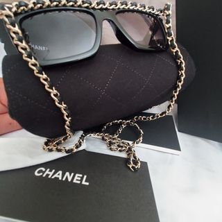 Occhiali da sole Chanel neri
