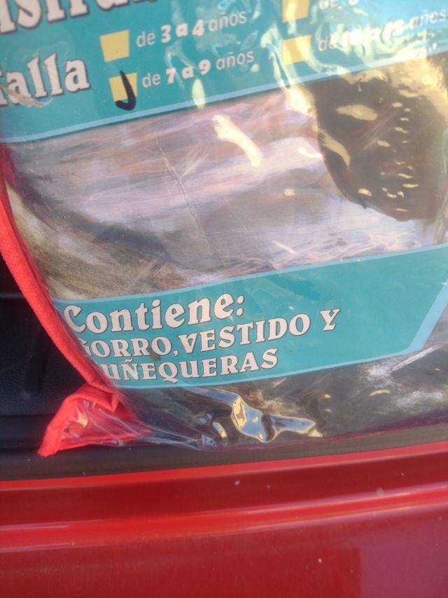 Disfraz Vikinga para Niña