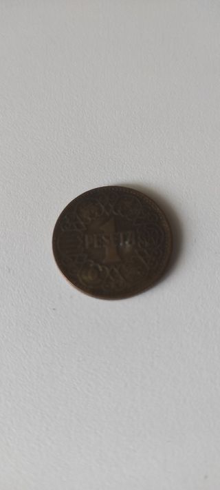 Moneda 1 Peseta 1944