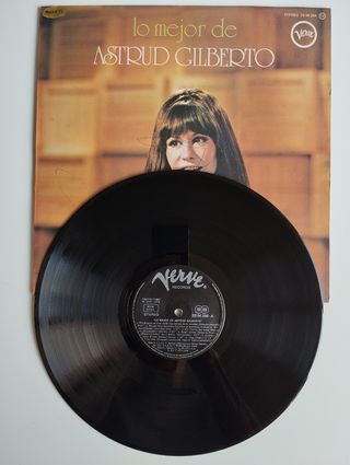 Vinilo LP Astrud Gilberto mejor de 1975