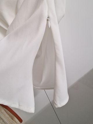 Top blanco sin mangas