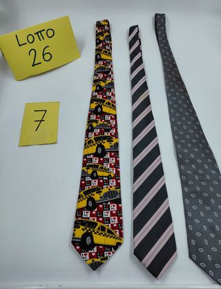 Lotto 6 cravatte vintage