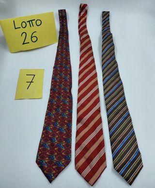 Lotto 6 cravatte vintage