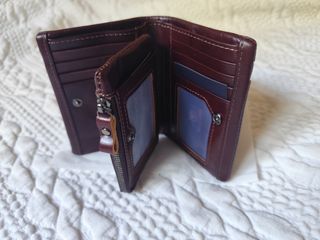 Billetera de piel Bullcaptain