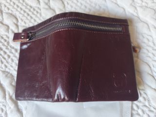 Billetera de piel Bullcaptain