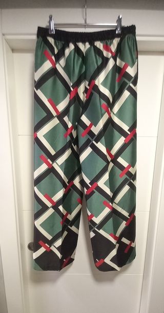 Pantalón Zara Geométrico
