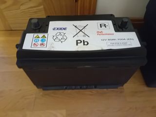 Batería EXIDE 12V 80Ah 700A