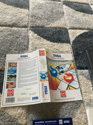 Marble Madness Sega Master System Arcade