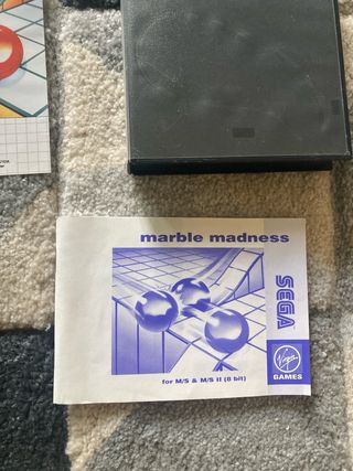 Marble Madness Sega Master System Arcade