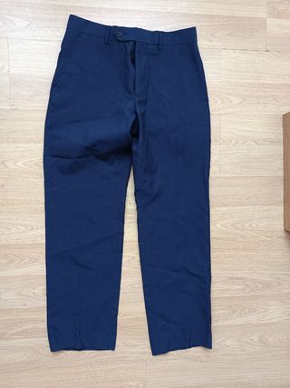 Pantalón de vestir azul